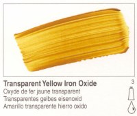 Golden Fluid Acrylic Transparent Yellow Iron Oxide 8oz 2386-5