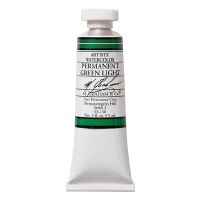 M. Graham Watercolor Permanent Green Light .5oz