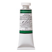 M. Graham Watercolor Phthalocyanine Green Yellow .5oz