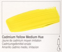 Golden Heavy Body Acrylic Cadmium Yellow Medium Hue 16oz 1554-6