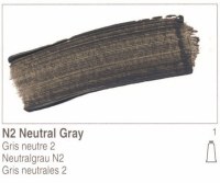Golden Heavy Body Acrylic Neutral Gray N2 16oz 1442-6