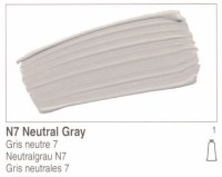 Golden Heavy Body Acrylic Neutral Gray N7 16oz 1447-6