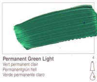 Golden Heavy Body Acrylic Permanent Green Light 16oz 1250-6