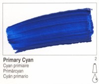 Golden Heavy Body Acrylic Primary Cyan 16oz 1500-6