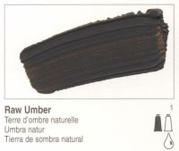 Golden Heavy Body Acrylic Raw Umber 16oz 1350-6