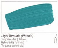 Golden Heavy Body Acrylic Light Turquoise Phthalo 2oz 1564-2