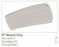 Golden Heavy Body Acrylic Neutral Gray N7 2oz 1447-2