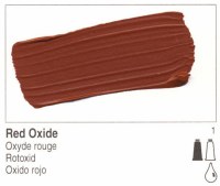 Golden Heavy Body Acrylic Red Oxide 2oz 1360-2