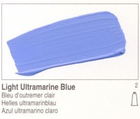 Golden Heavy Body Acrylic Light Ultramarine Blue Gallon 1566-8