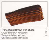 Golden Heavy Body Acrylic Transparent Brown Iron Oxide 32oz 1383-7