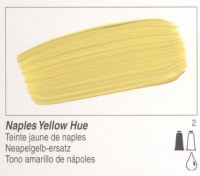 Golden Heavy Body Acrylic Historical Naples Yellow Hue Gallon 1459-8