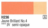 Holbein Artists Oil 40ml Jaune Brillant #4 (A)