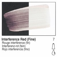 Golden Heavy Body Acrylic Interference Red Fine 8oz 4060-5