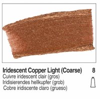 Golden Heavy Body Acrylic Iridescent Copper Light Coarse 16oz 4106-6