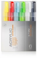 Montana Acrylic Paint Marker Set of 6 - Extra Fine