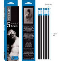 Nitram Fine Art Charcoal H 5pc