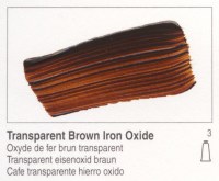 Golden OPEN Acrylic Transparent Brown Iron Oxide 2oz 7383-2