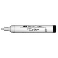 Faber-Castell Pitt Artist Big Bullet Pen White 101