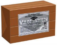 Van Aken Plastalina Modeling Clay 4.5lb. Brown