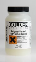 Golden Polymer Varnish with UVLS - Gloss 8oz