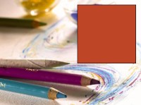 Conte Pastel Pencil Red Brown 007