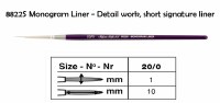 Silver Silk 88® Brush MONOGRAM LINER 20/0 -  8822S20/0