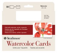 Strathmore Watercolor Cards 5x7 10pk