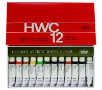 Holbein Artists' Watercolor 5ml 12 Color Set