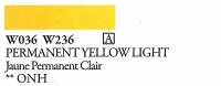 Holbein Artists Watercolor Permanent Yellow Light 15ml