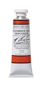 M. Graham Oil Transparent Orange Iron Oxide 37 ml