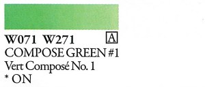 Holbein Artists Watercolor Compose Green 15ml