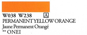 Holbein Artists Watercolor Permanent Yellow Orange 15ml