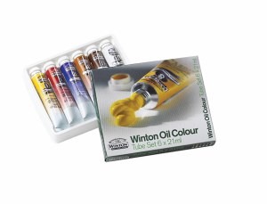 Winsor &amp; Newton Winton Introductory Oil Color Set of 6