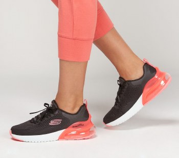 Skechers 'Skech-Air Stratus' Ladies Trainers (Black)