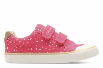 clarks pink shoes