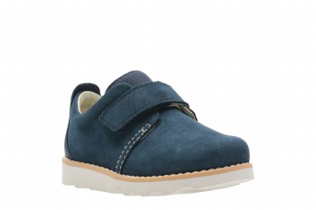 Clarks 'Crown Park' Boys Shoes (Navy)