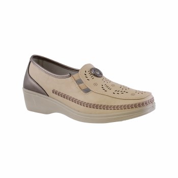 Propet 'WW1542' Ladies Shoes (Beige)