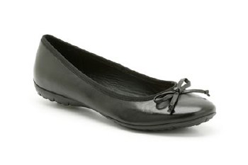 clarks black ballet flats