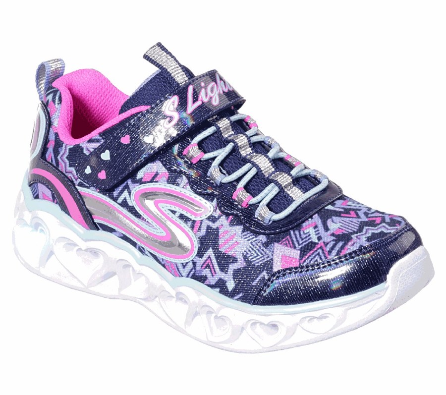 skechers heart light up shoes