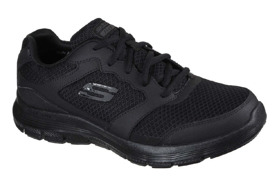 Skechers Flex Advantage 4.0 Mens Trainers Black Hand