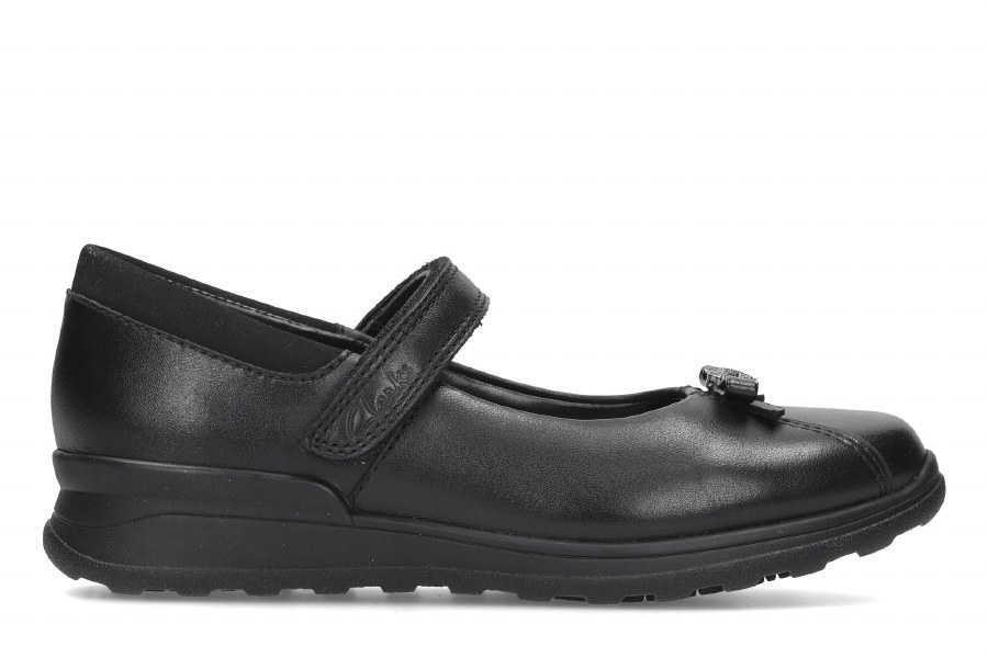 clarks slip on school shoes