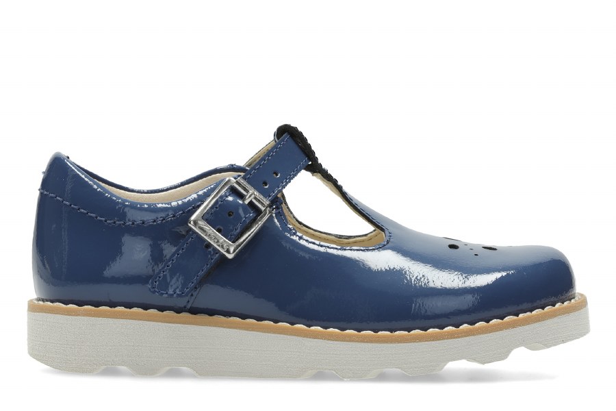 blue clarks shoes