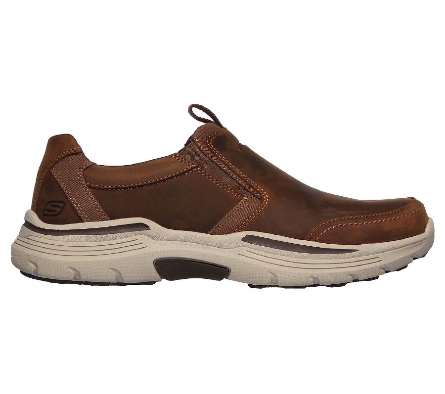Skechers 'Expended - Morgo' Mens Shoes (Brown) - Hand Footwear Ltd