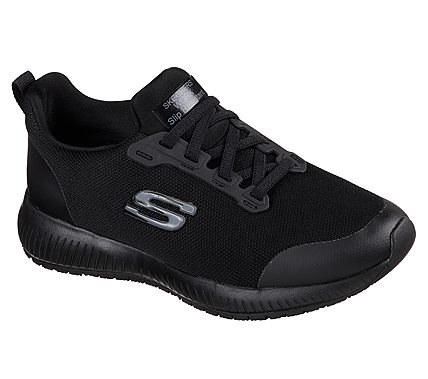 work trainers black