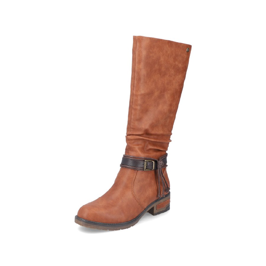 Long tan outlet boots