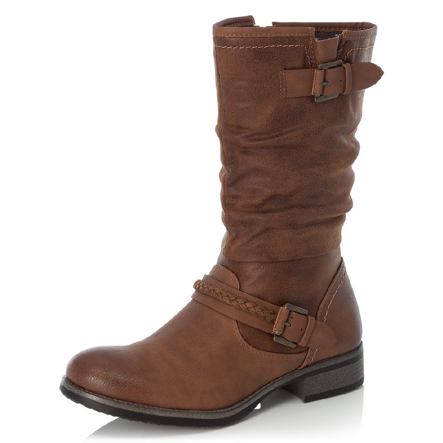 Rieker '98860' Ladies Calf Length Boots 