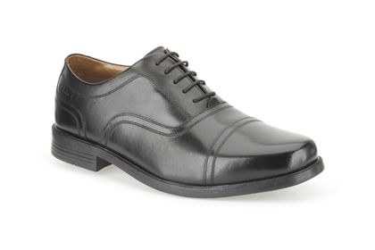 Clarks 'Beeston Cap' Mens Shoes (Black 