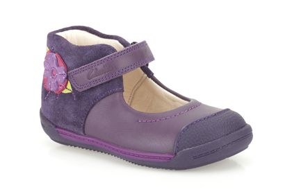 purple clarks shoes