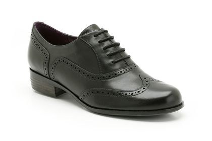 clarks leather brogues