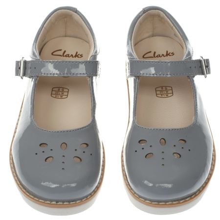 clarks patent sandals